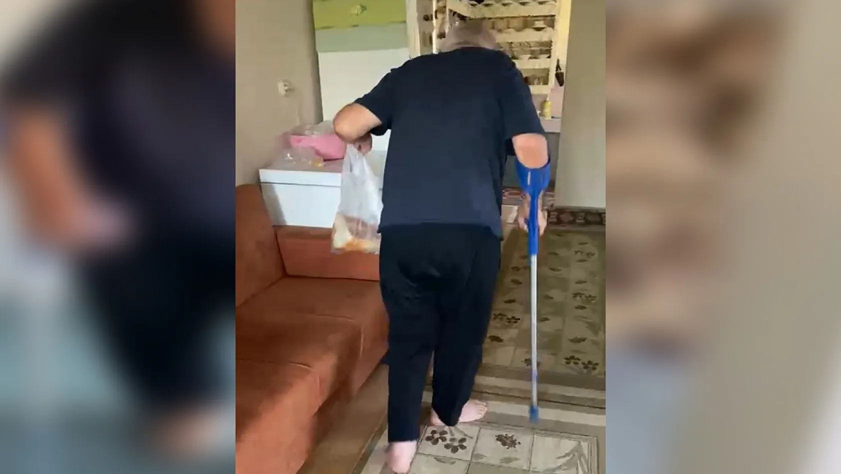 Samsun'da 76 yaşındaki engelli adamdan yardım çağrısı: 'Artık kendi ihtiyaçlarımı karşılayamıyorum'