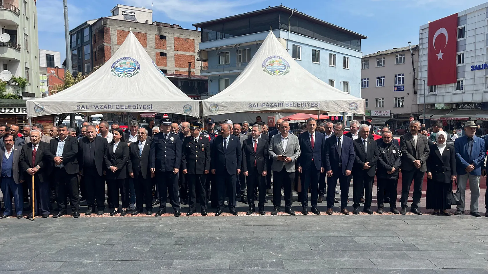 Vezirköprü, Terme ve Salıpazarı'nda 19 Mayıs coşkusu