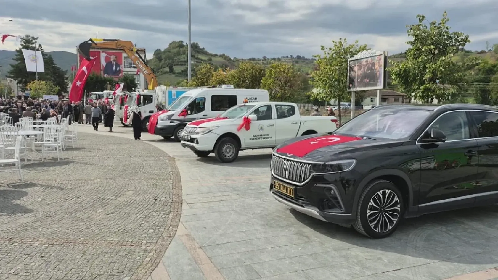 Alaçam Belediyesi araç filosunu güçlendirdi
