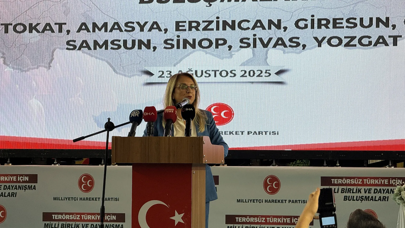 MHP'den Tokat'ta 'Milli Birlik' Mesajı: Uluslararası Güçlere Karşı Kararlı Duruş