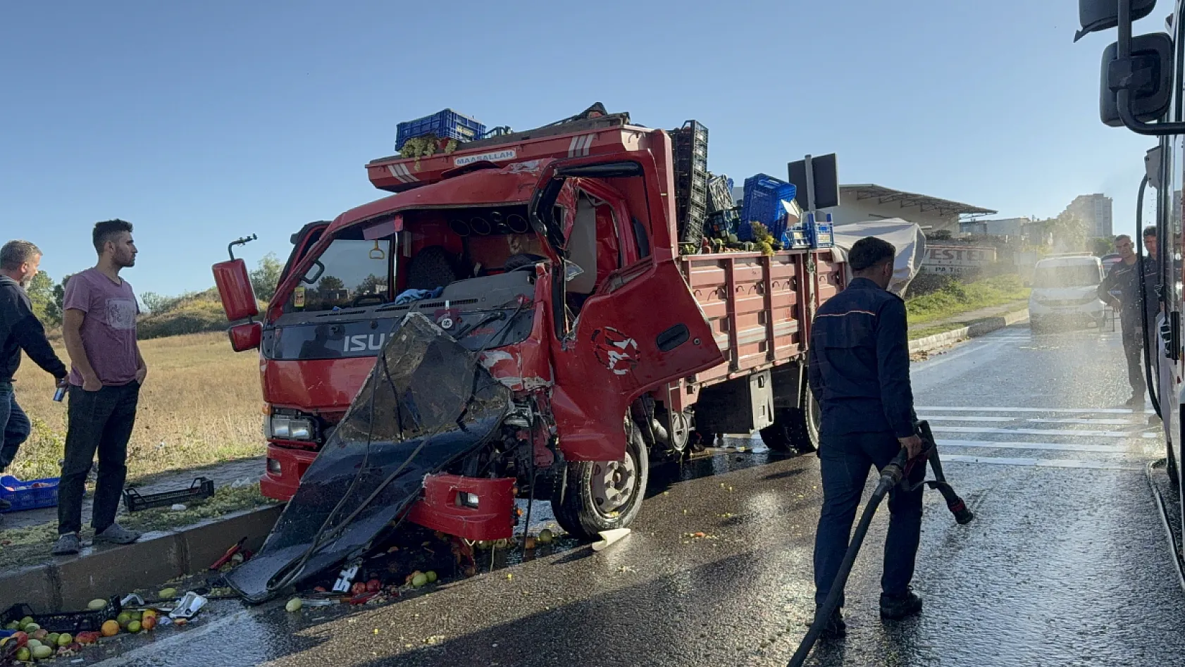 Samsun'da Ehliyetsiz Sürücü Kazaya Yol Açtı