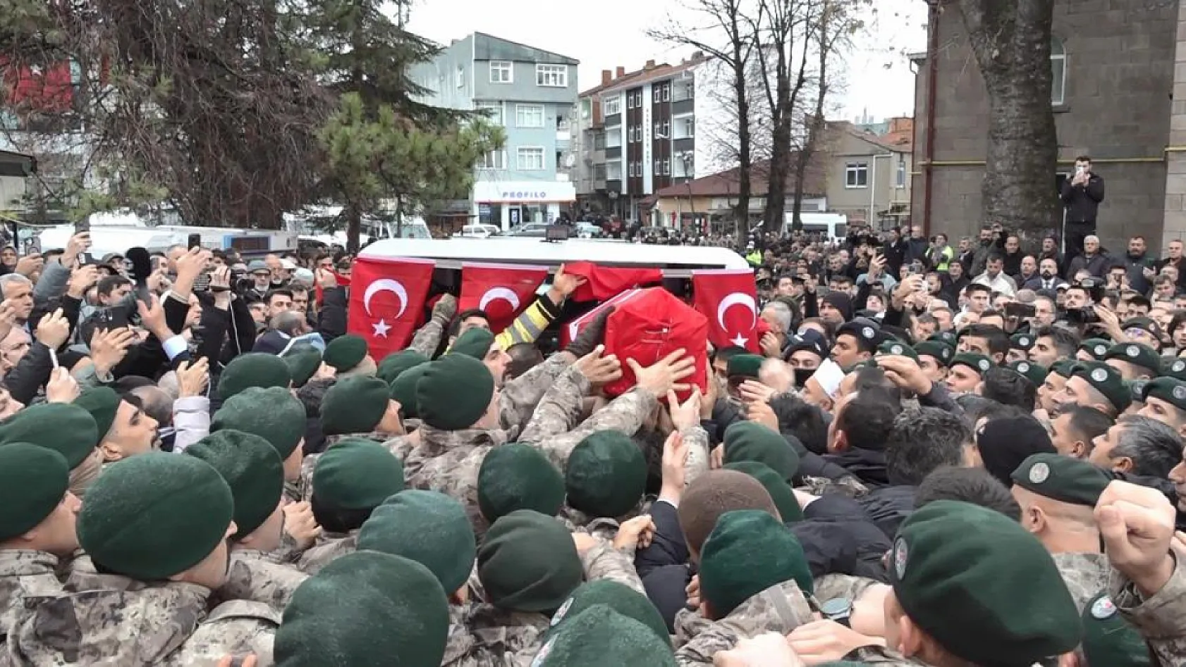 Samsun Şehidine Ağladı
