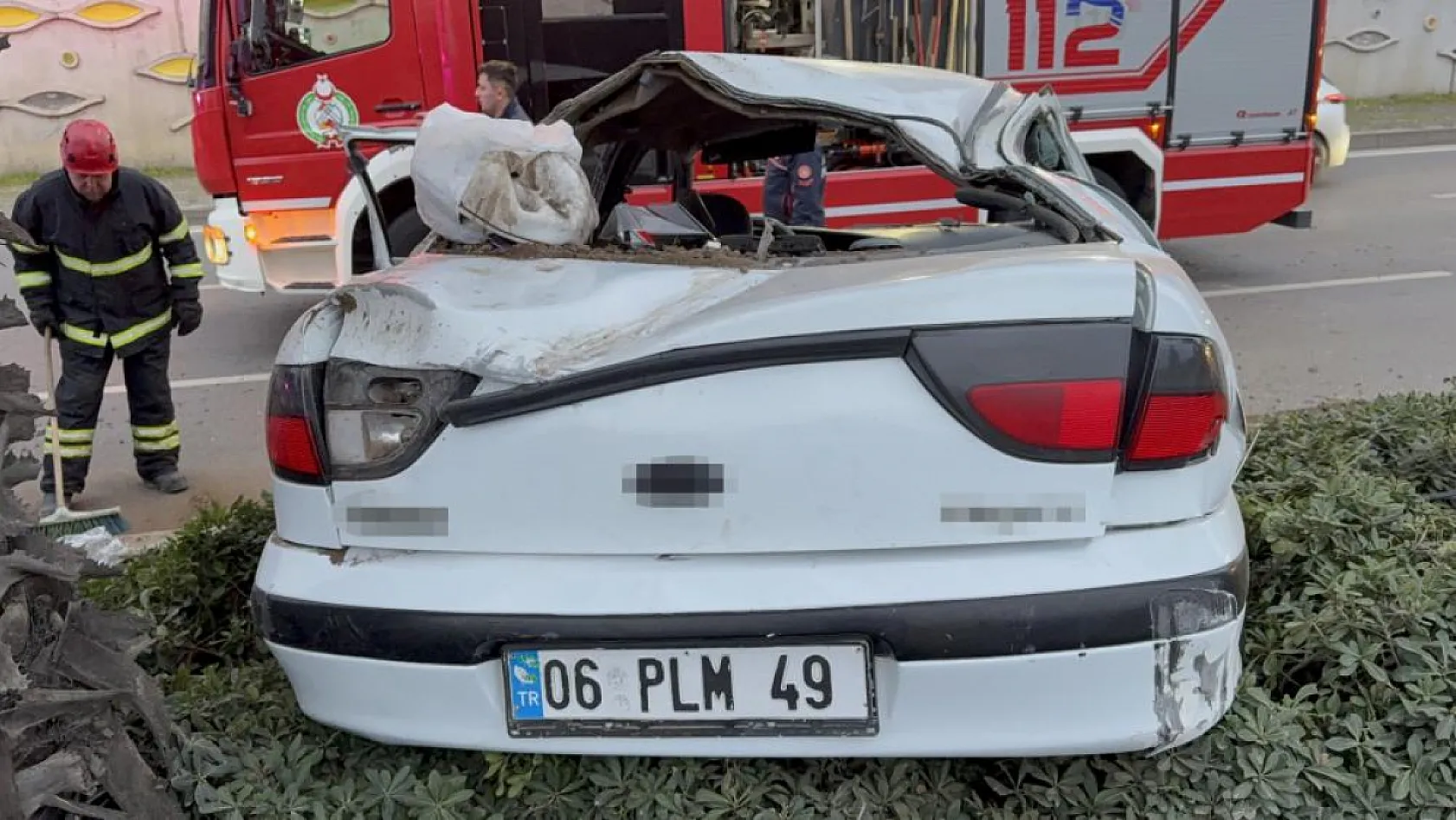 Samsun'da Alkolden işlem yapılan sürücü 4 kişiyi yaraladı