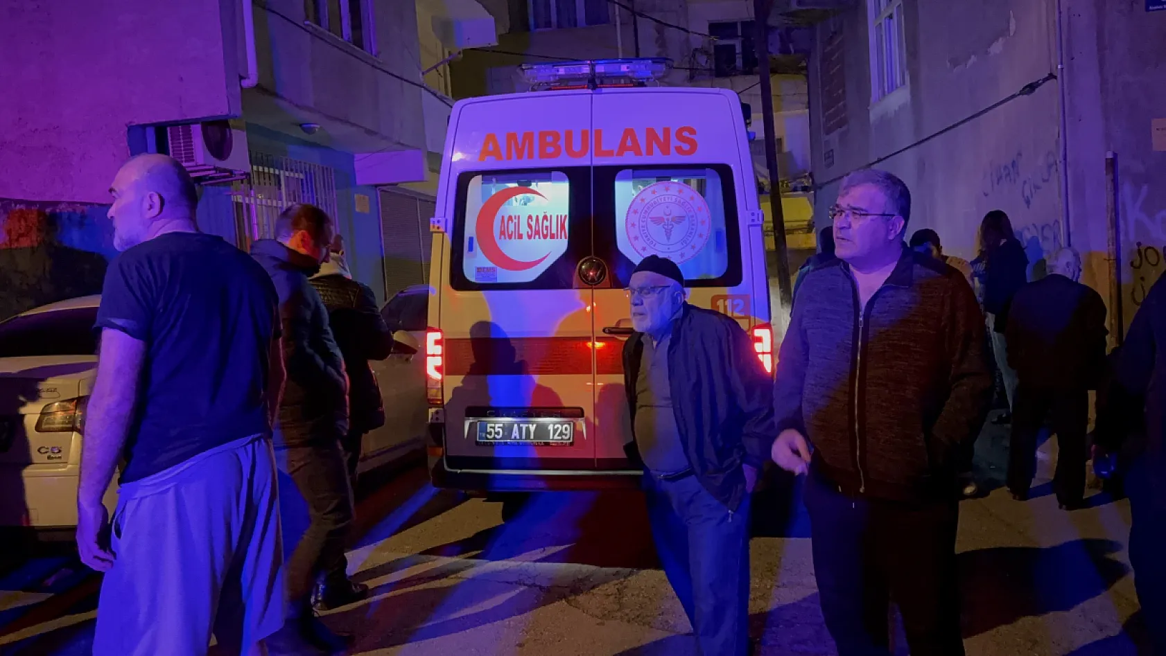 Samsun'da pompalı saldırı: 2 yaralı
