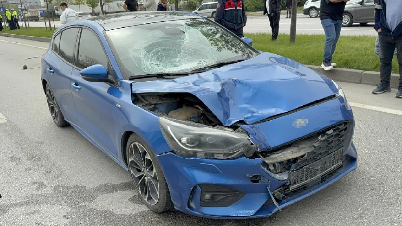 Samsun'da yürek yakan kaza
