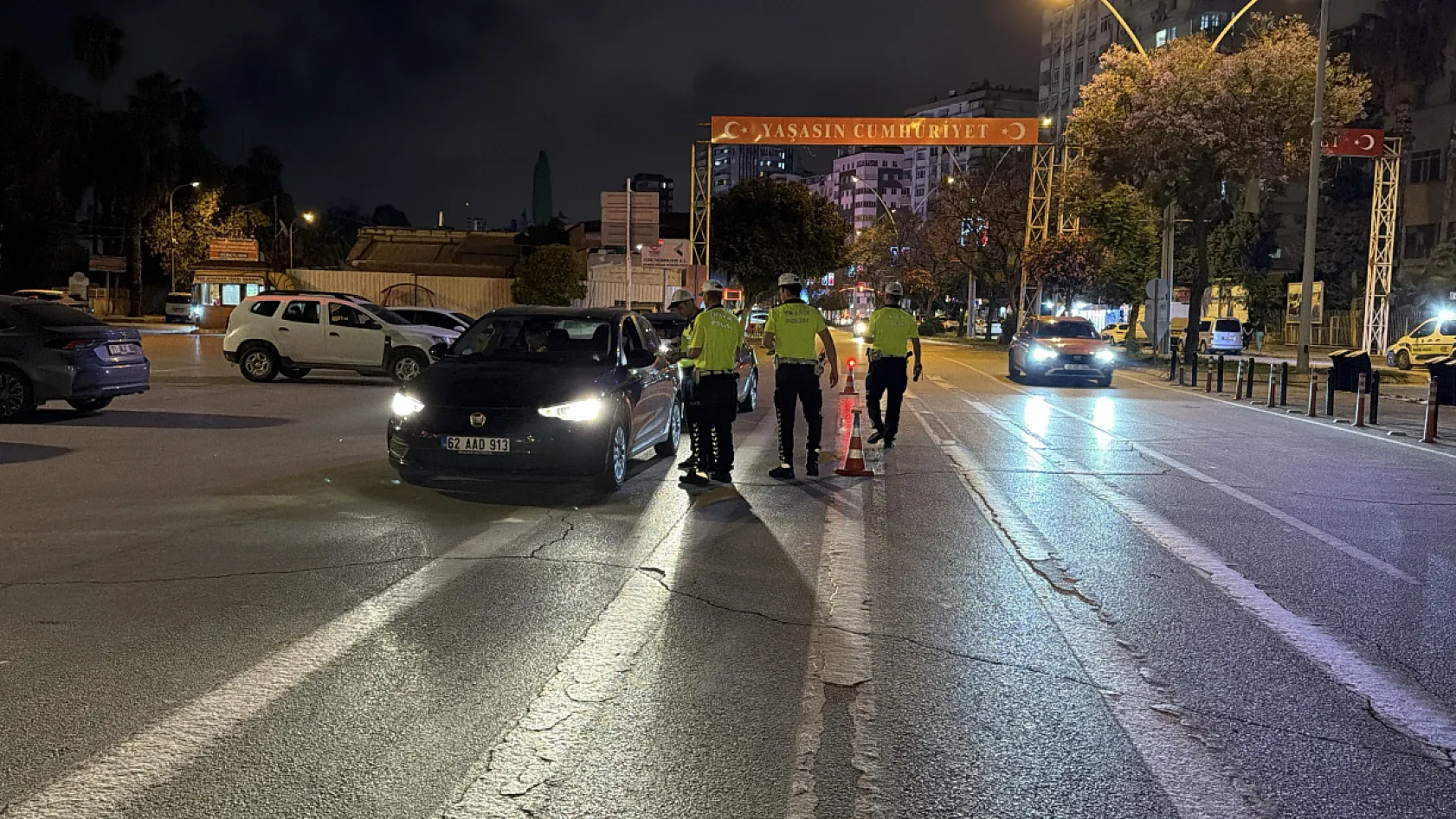 Polisten kaçan sürücü 557 bin lira ceza