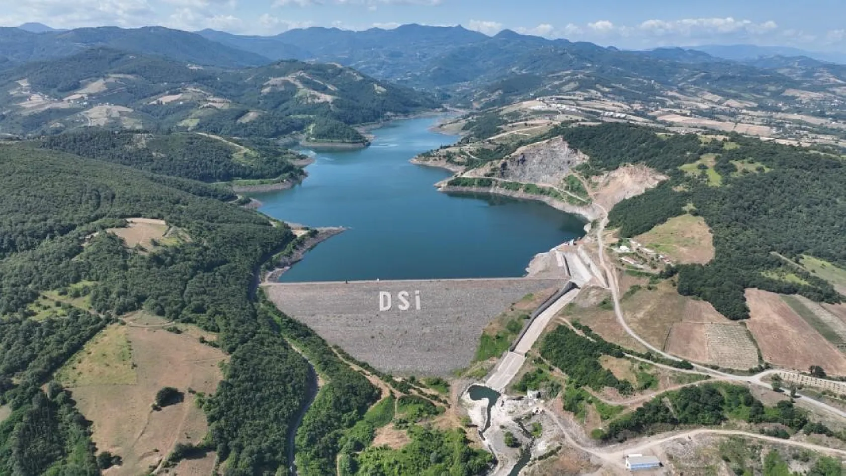 Samsun'da barajlar doldu, Çakmak Barajı yüzde 100'e ulaştı