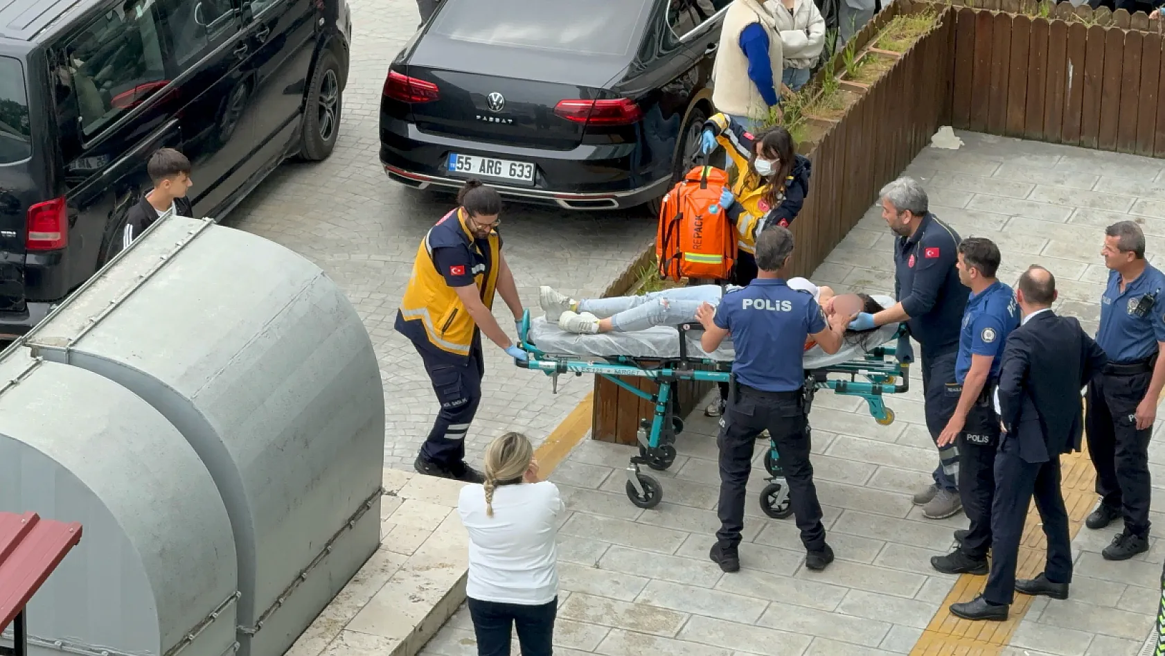 Duruşma sonrası tansiyon yükseldi, adliye önü savaş alanına döndü