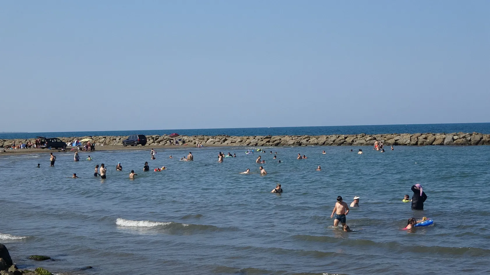 Samsun'da Ege'yi Aratmayan Görüntü: Dalgakıran Koyları Tatilcilerin Gözdesi