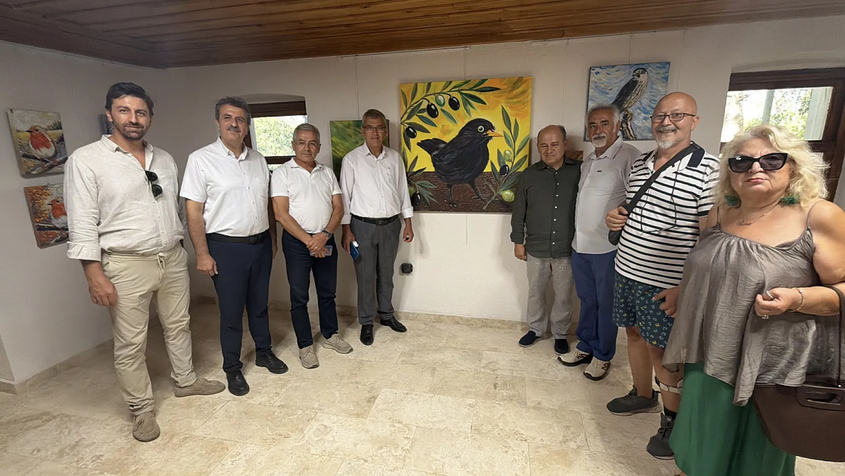 Kazdağları'nın kuşları sanata ilham oldu