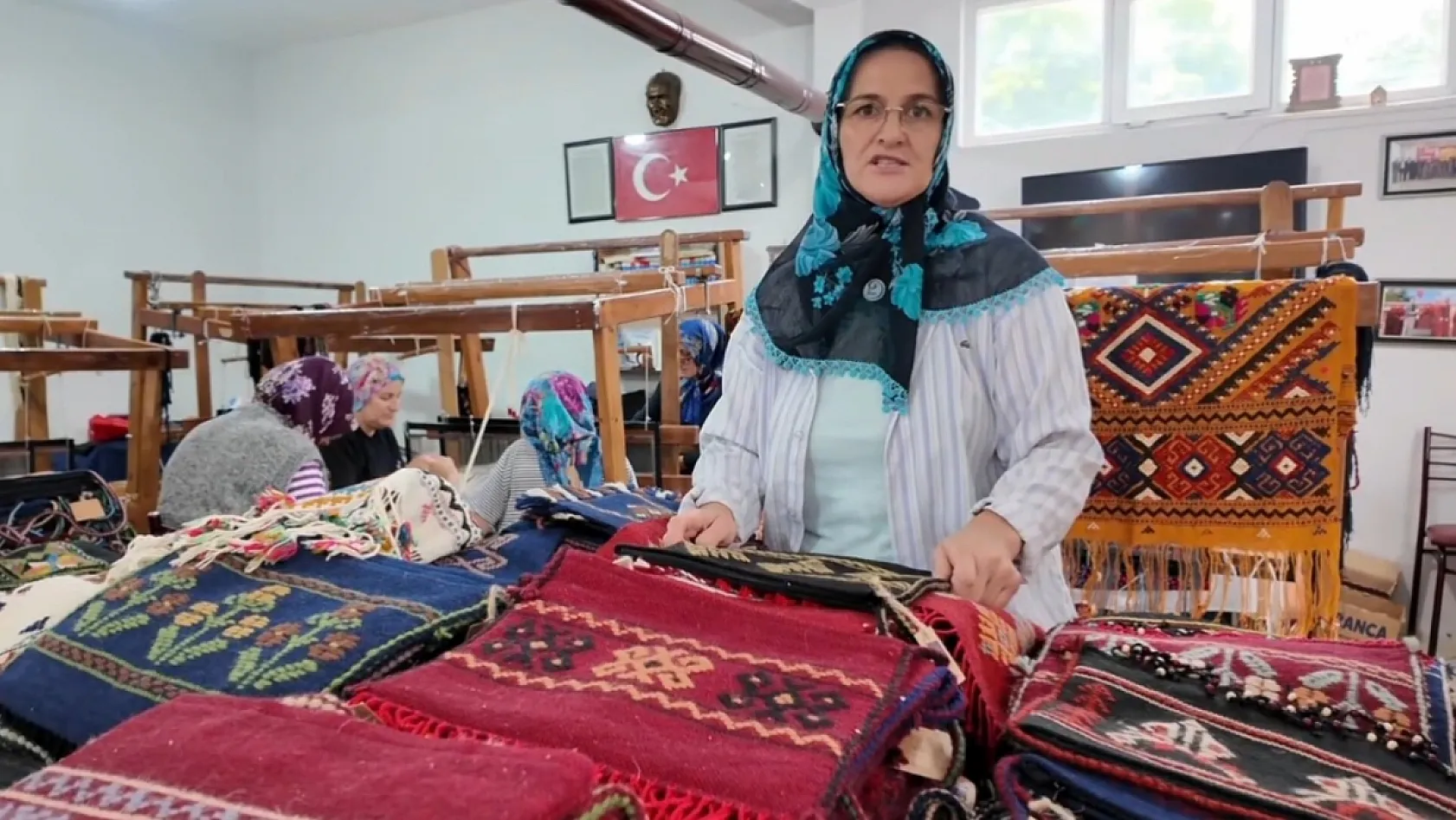 200 yıllık motifler kadınların ellerinde yeniden hayat buluyor