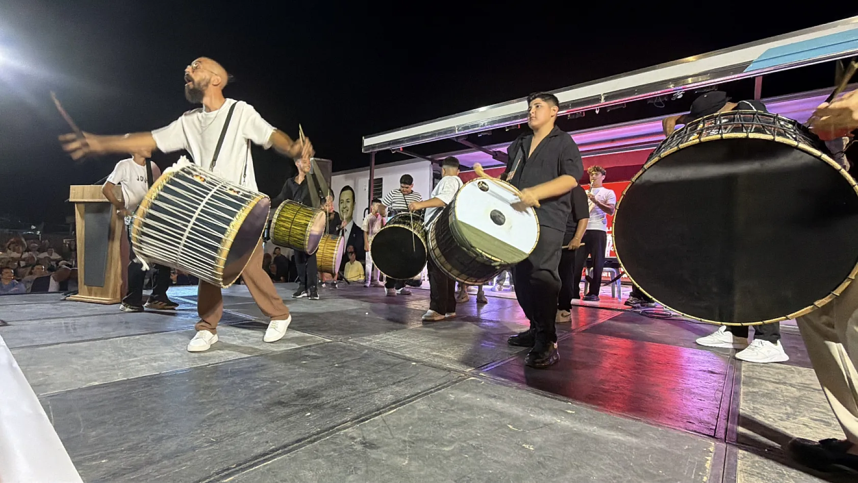 kazdağları eteklerinde 100 davullu festival coşkusu