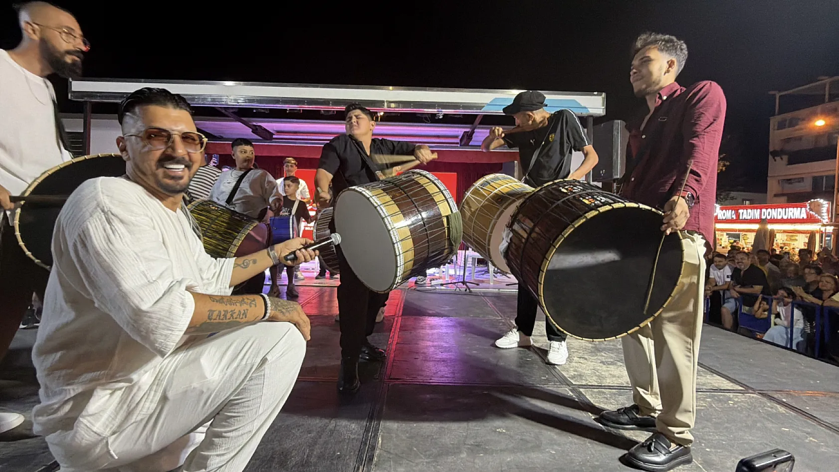 kazdağları eteklerinde 100 davullu festival coşkusu