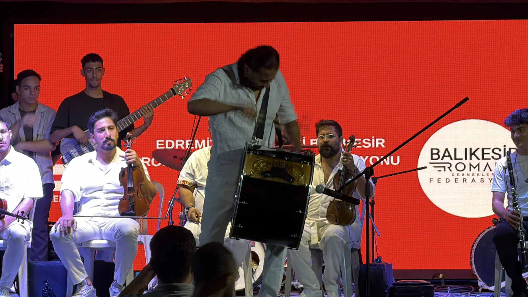 kazdağları eteklerinde 100 davullu festival coşkusu