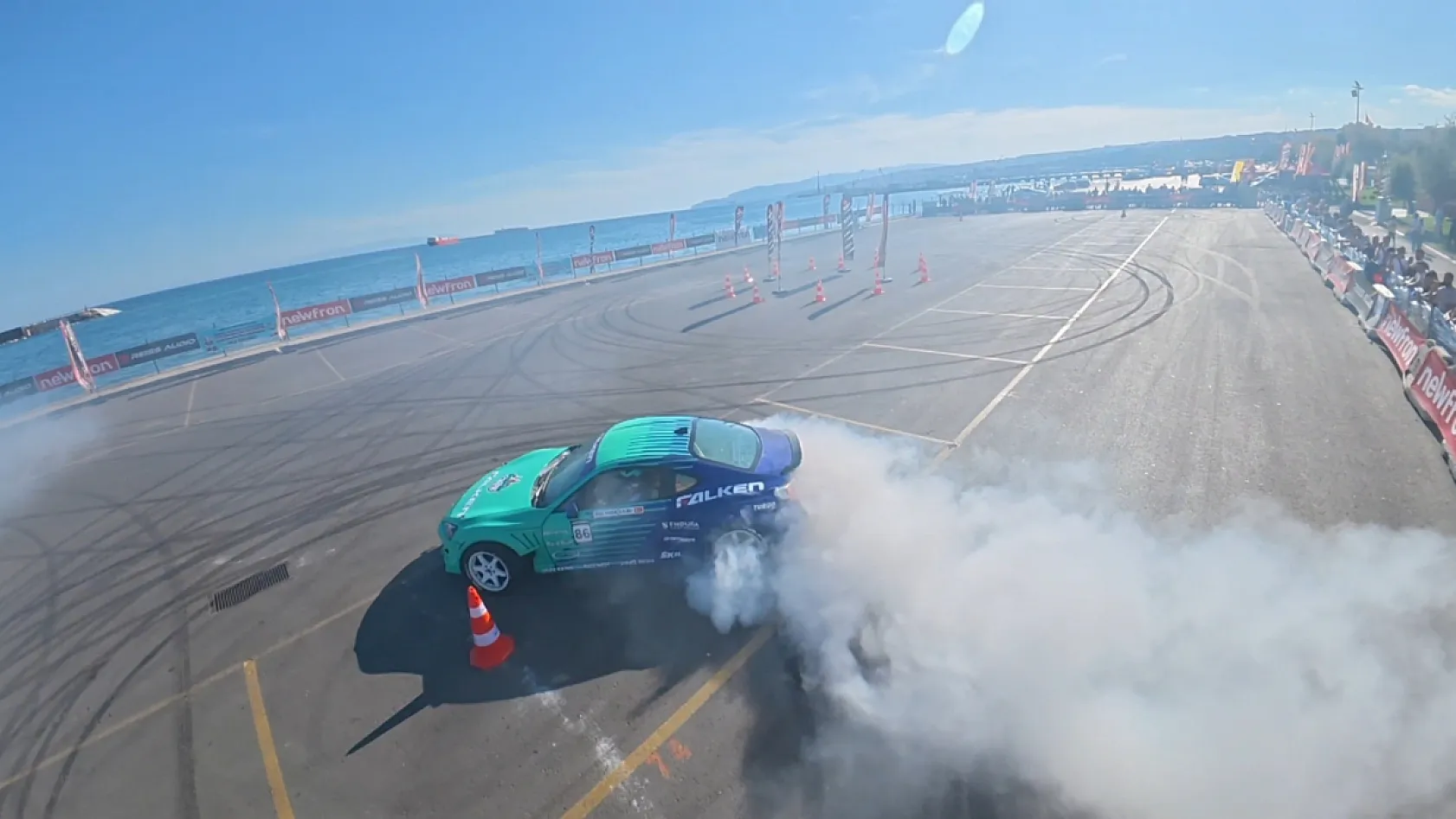Tekirdağ'da drift heyecanı