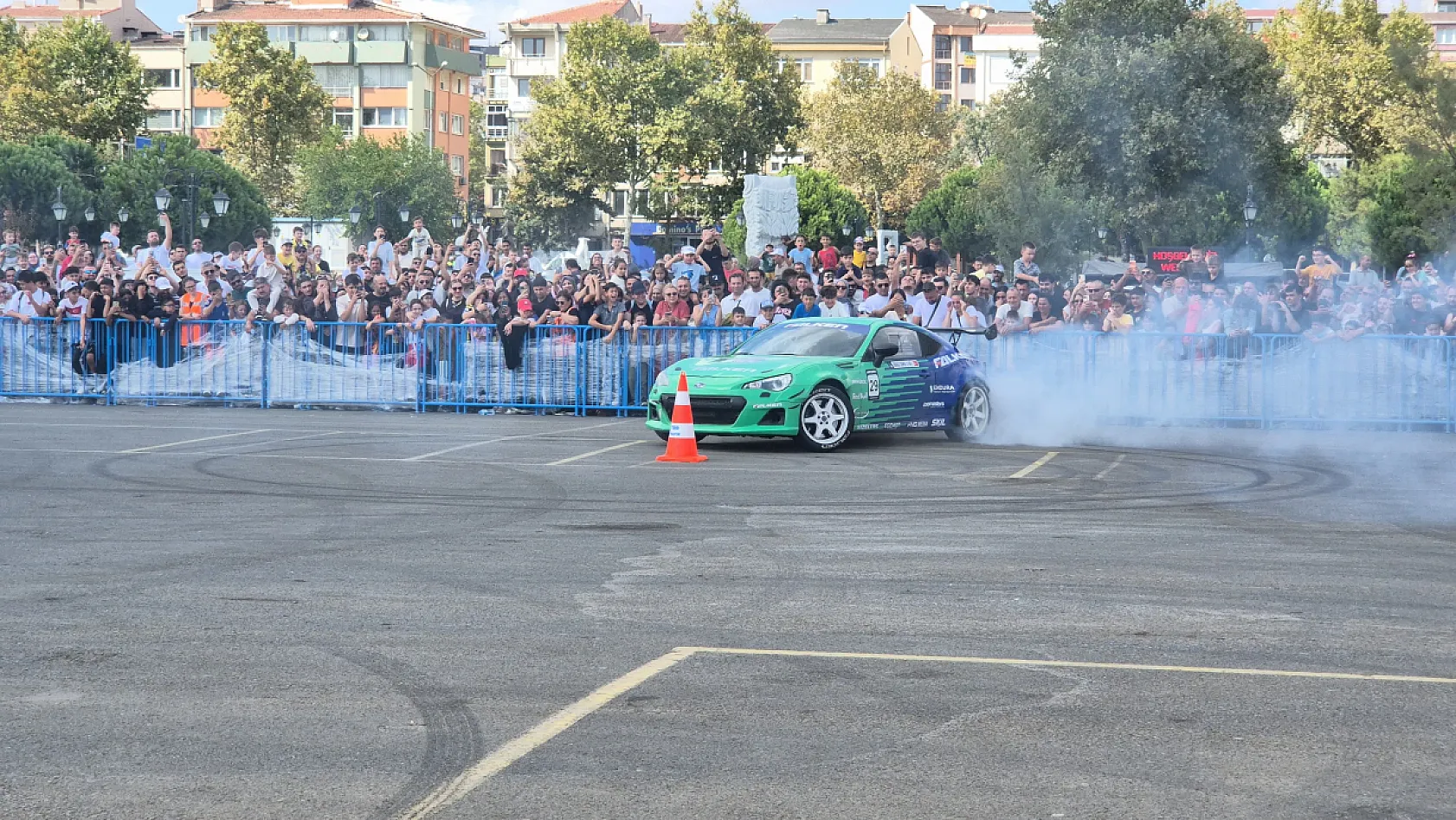 Tekirdağ'da drift heyecanı