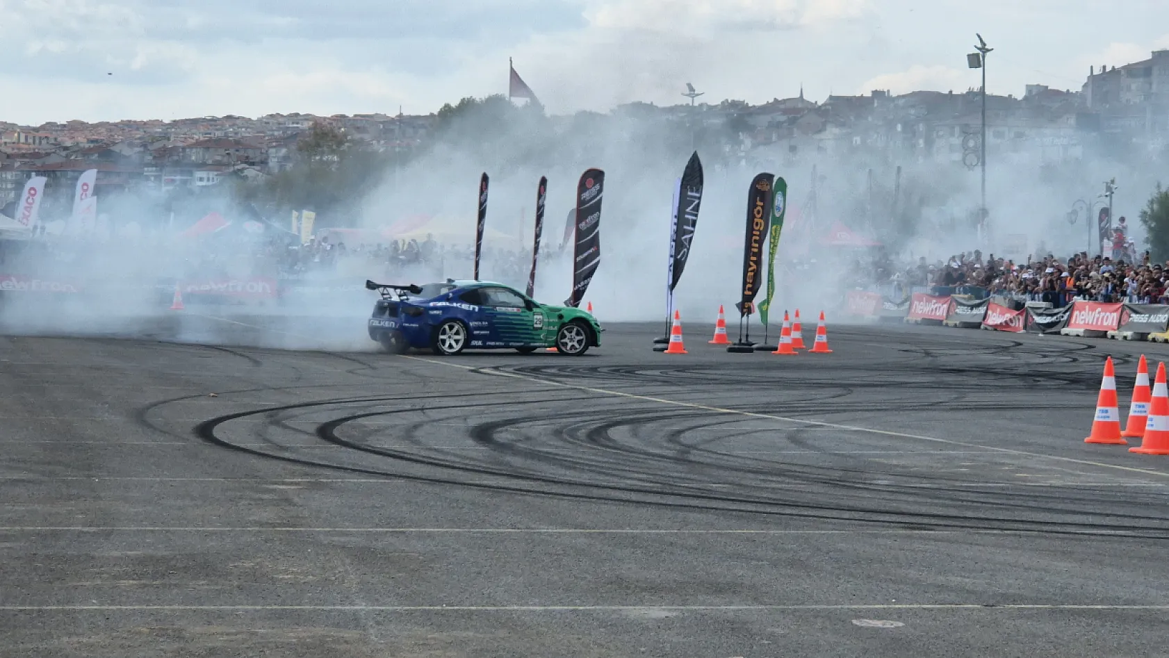 Tekirdağ'da drift heyecanı