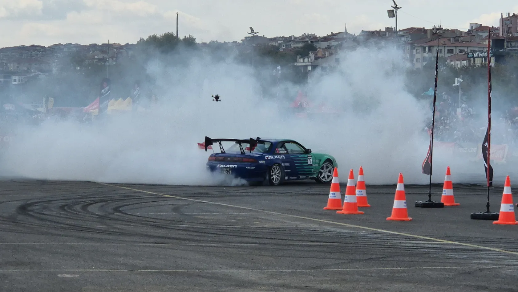 Tekirdağ'da drift heyecanı