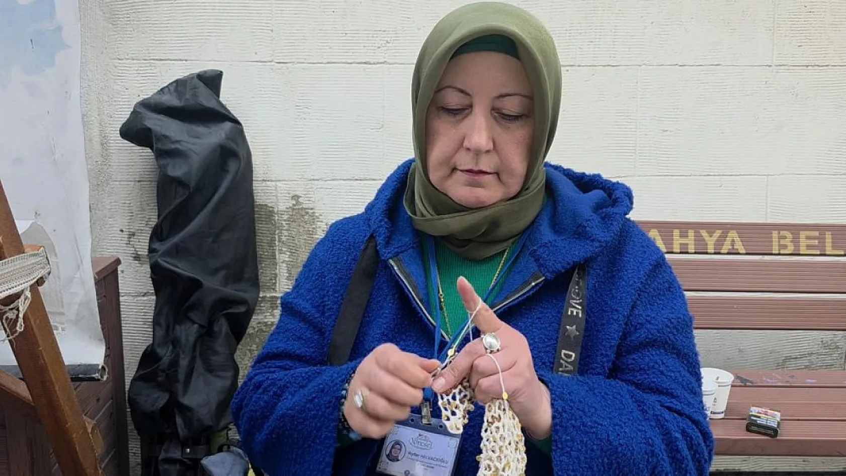 40 yıllık örgü tutkusu yeni tasarımlarla hayat buluyor