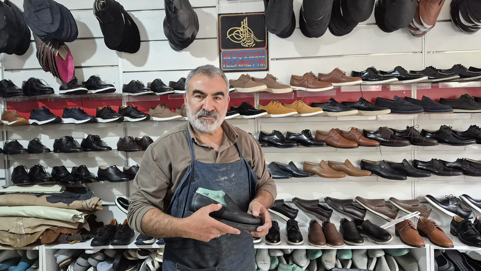 Yozgatlı kunduracı Ali Şahin: 'Amacımız sanatımızı yaşatmak'