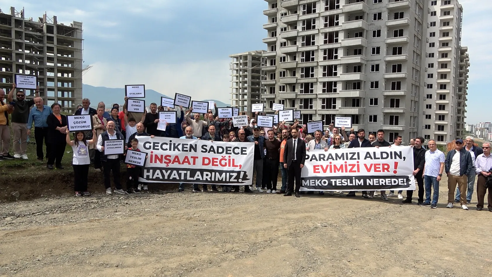 Samsun'da 543 dairelik sitede tapu var bina yok