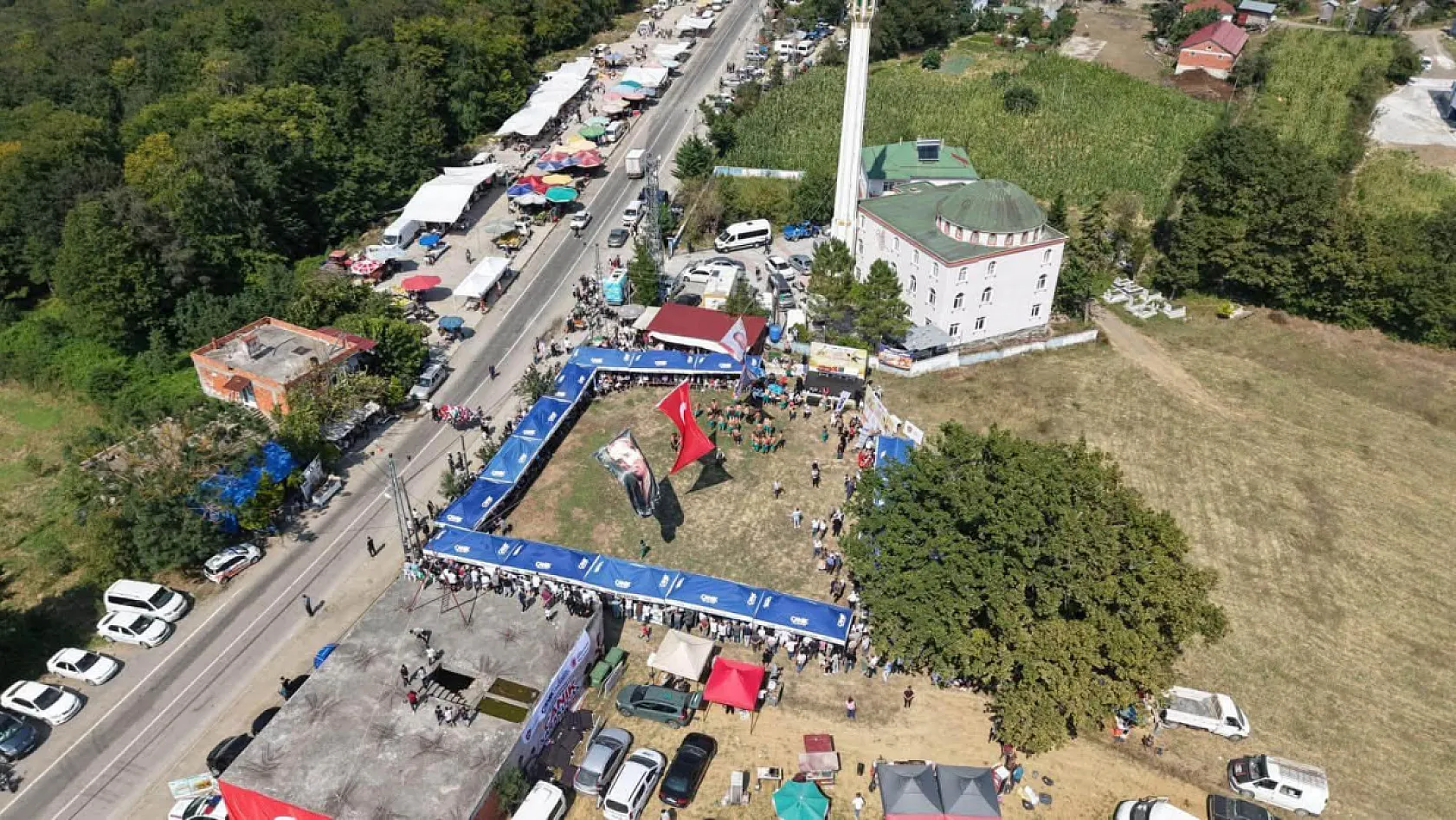 Canik'te Güreş Festivali Nefesleri Kesti