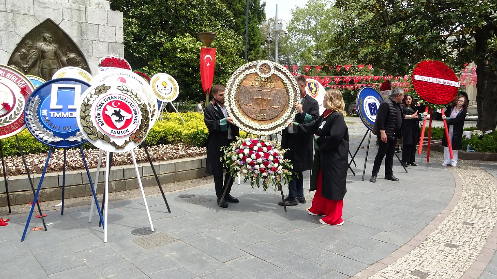 Türkiye Barolar Birliği Samsun'da Cumhuriyet yürüyüşünde buluştu