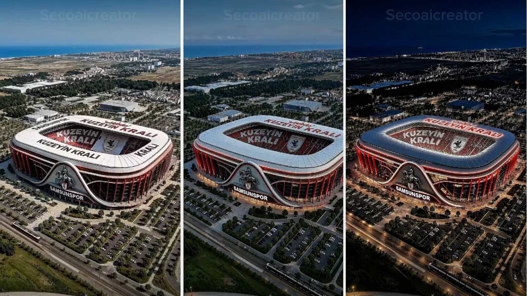 Samsun Yeni 19 Mayıs Stadyumu yeniden tasarlandı