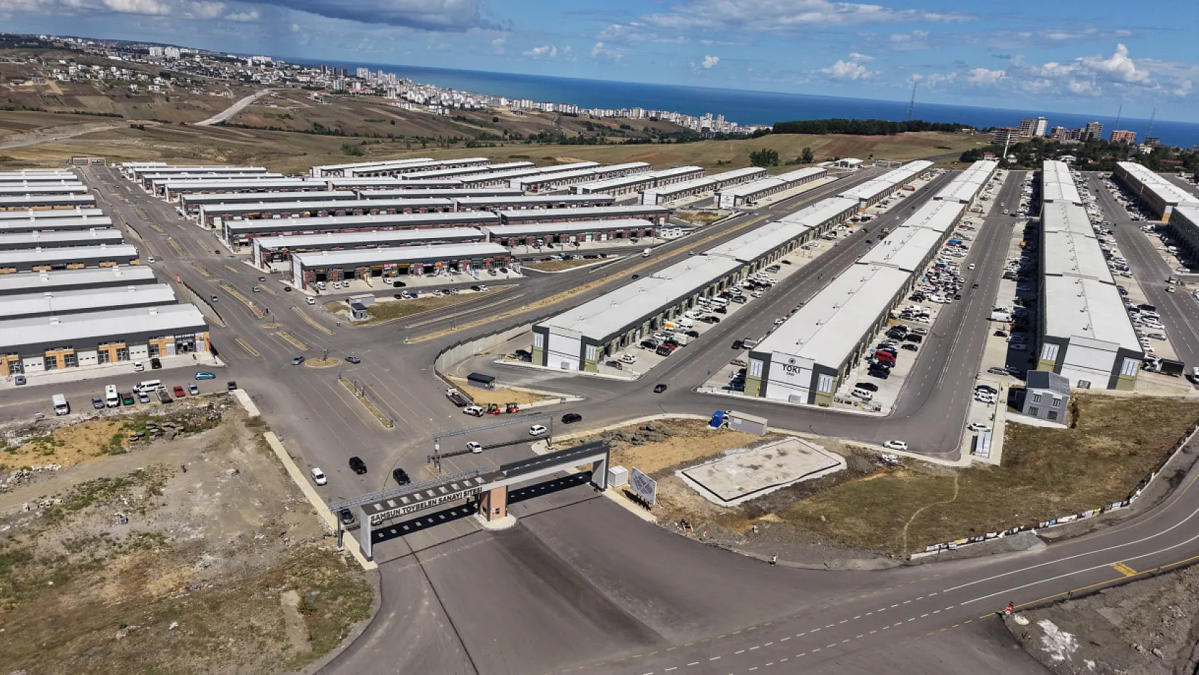 Toybelen Sanayi Sitesi'nde restoran projesinde çalışmalar sürüyor