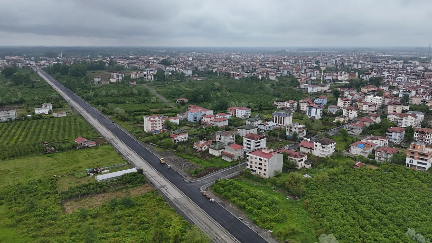 Büyükşehir'den Terme'nin Ulaşım Altyapısına Güçlü Katkı