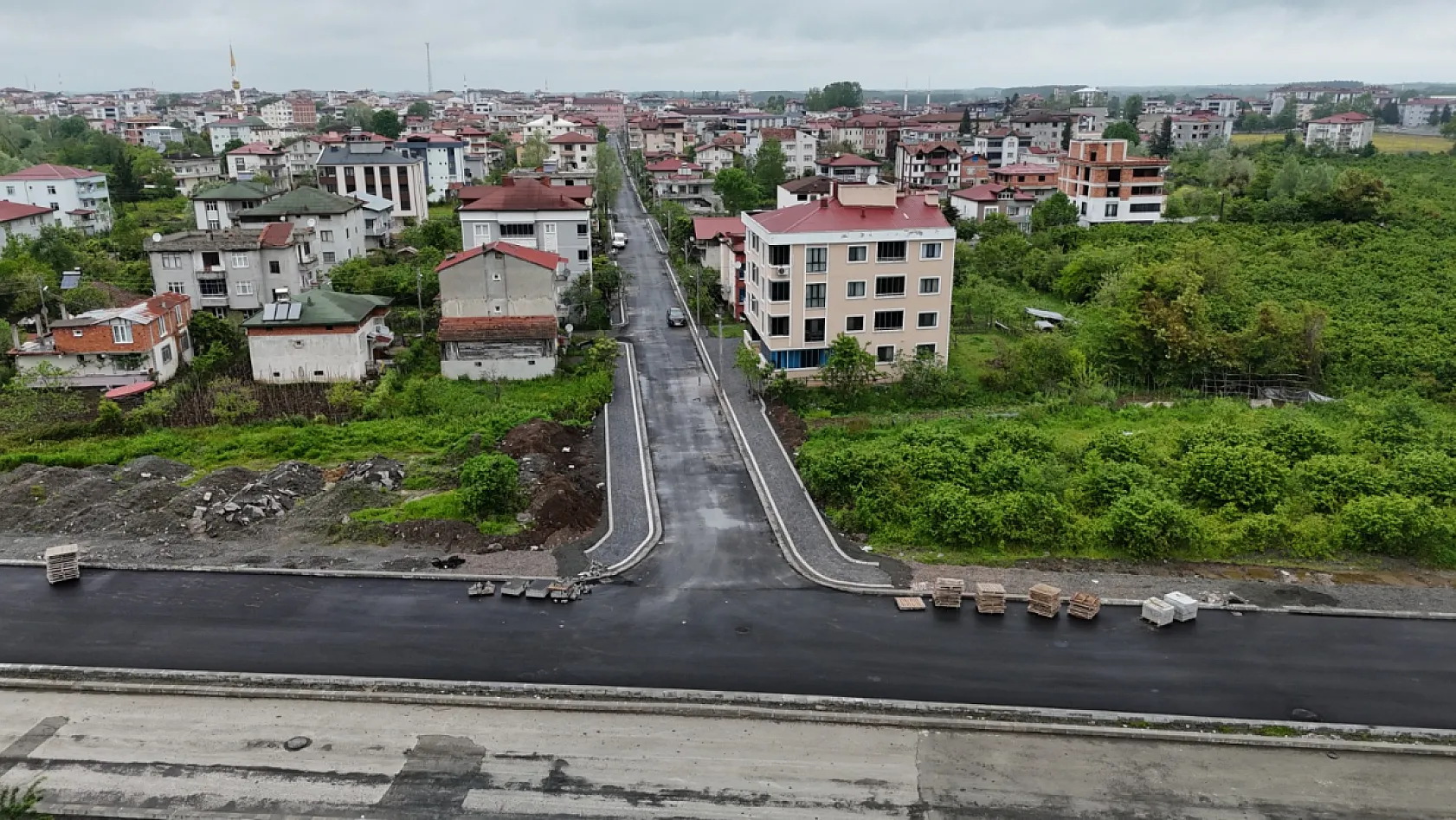 Büyükşehir'den Terme'nin Ulaşım Altyapısına Güçlü Katkı