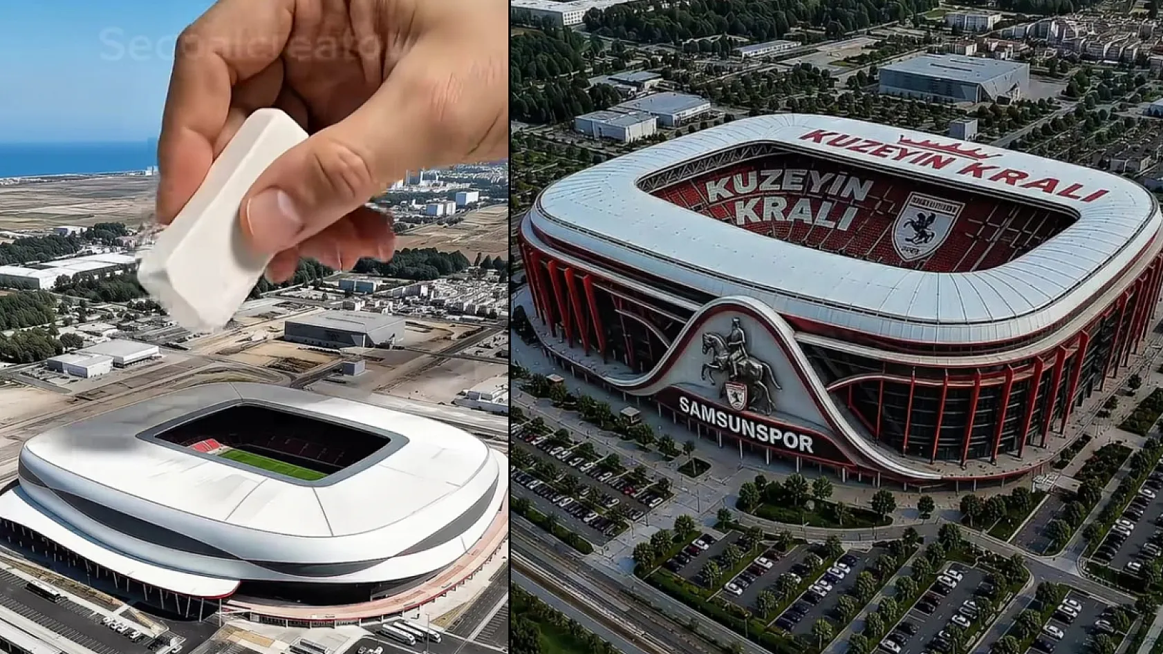 Samsun Yeni 19 Mayıs Stadyumu yeniden tasarlandı