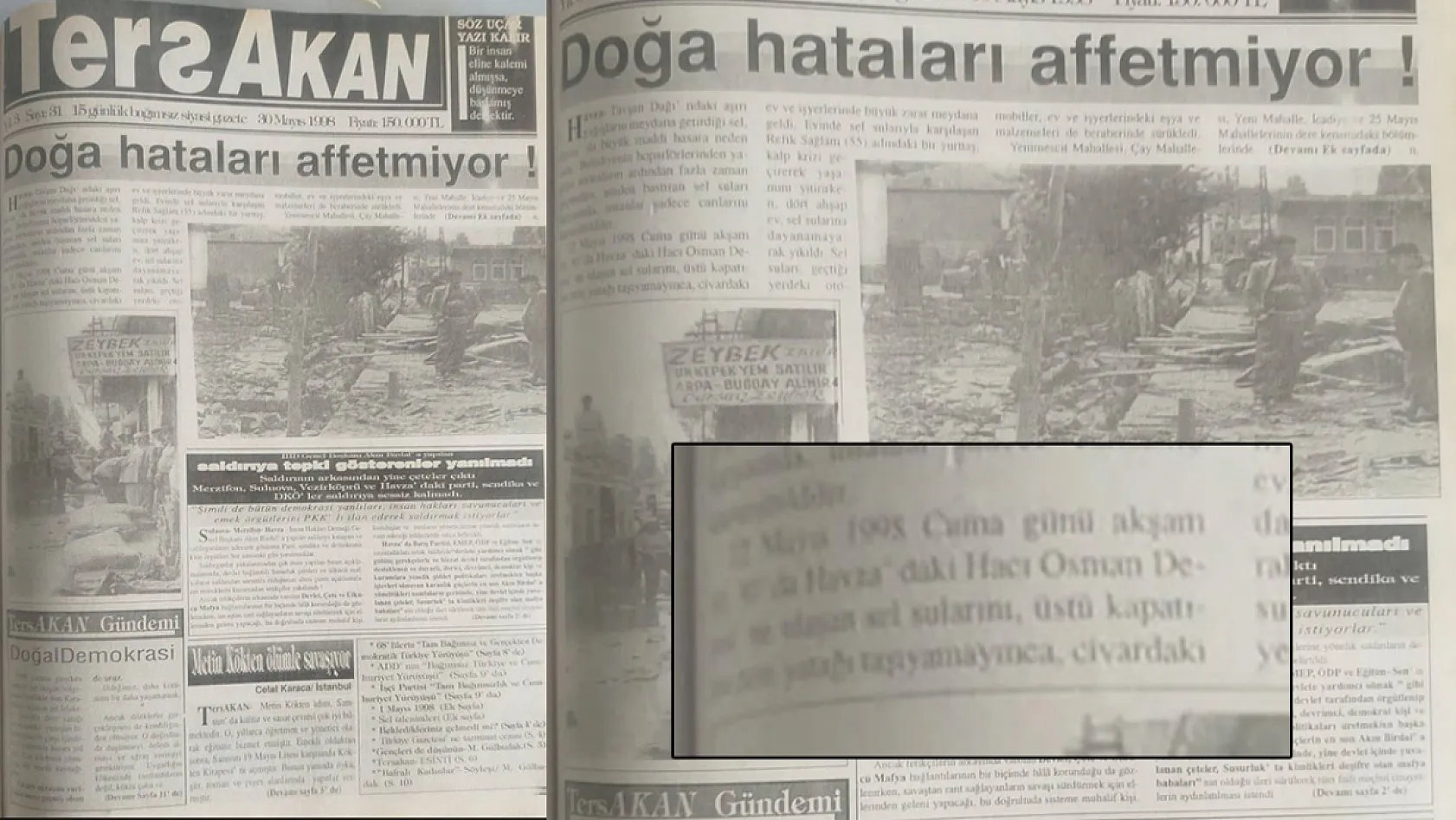 Havza'daki sel öncesi uyarılar dikkate alınmamış
