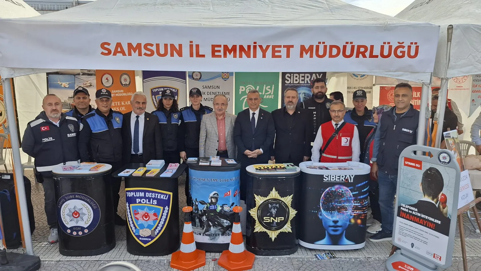 Kızılay Haftası Samsun'da Renkli Etkinliklerle Kutlandı