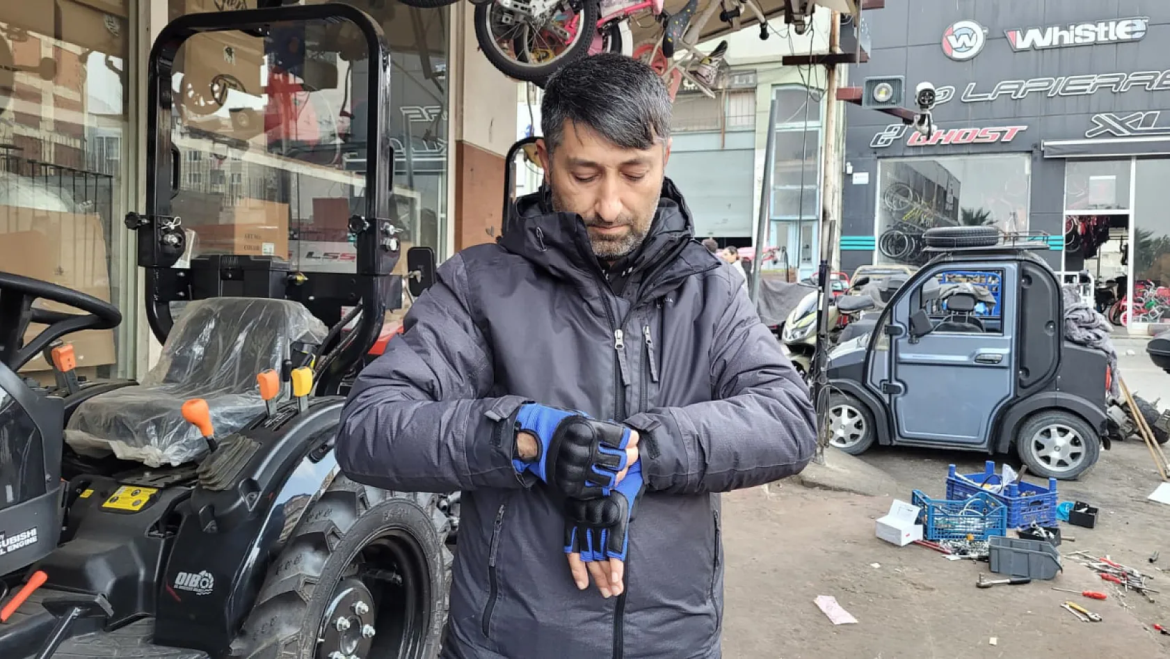 Motosiklet ve traktör sürücülerine eldiven ve koruyucu gözlük zorunluluğu