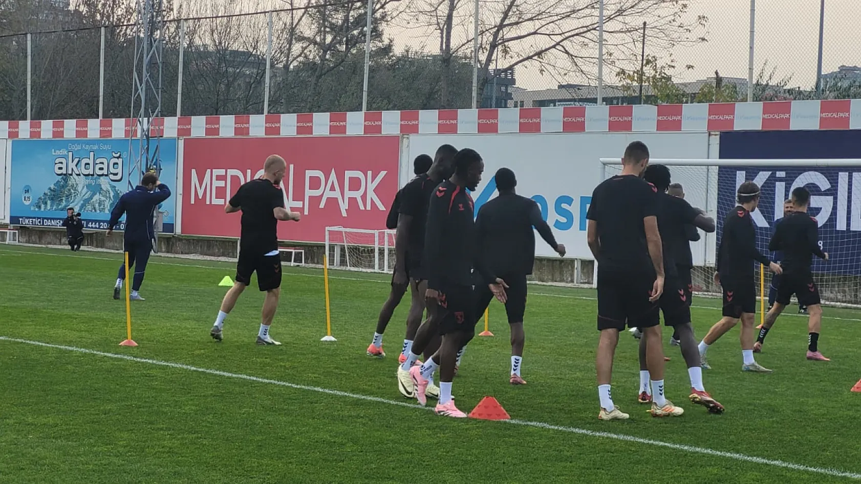 Samsunspor, Breidablik deplasmanı öncesi hazırlıklarını tamamladı