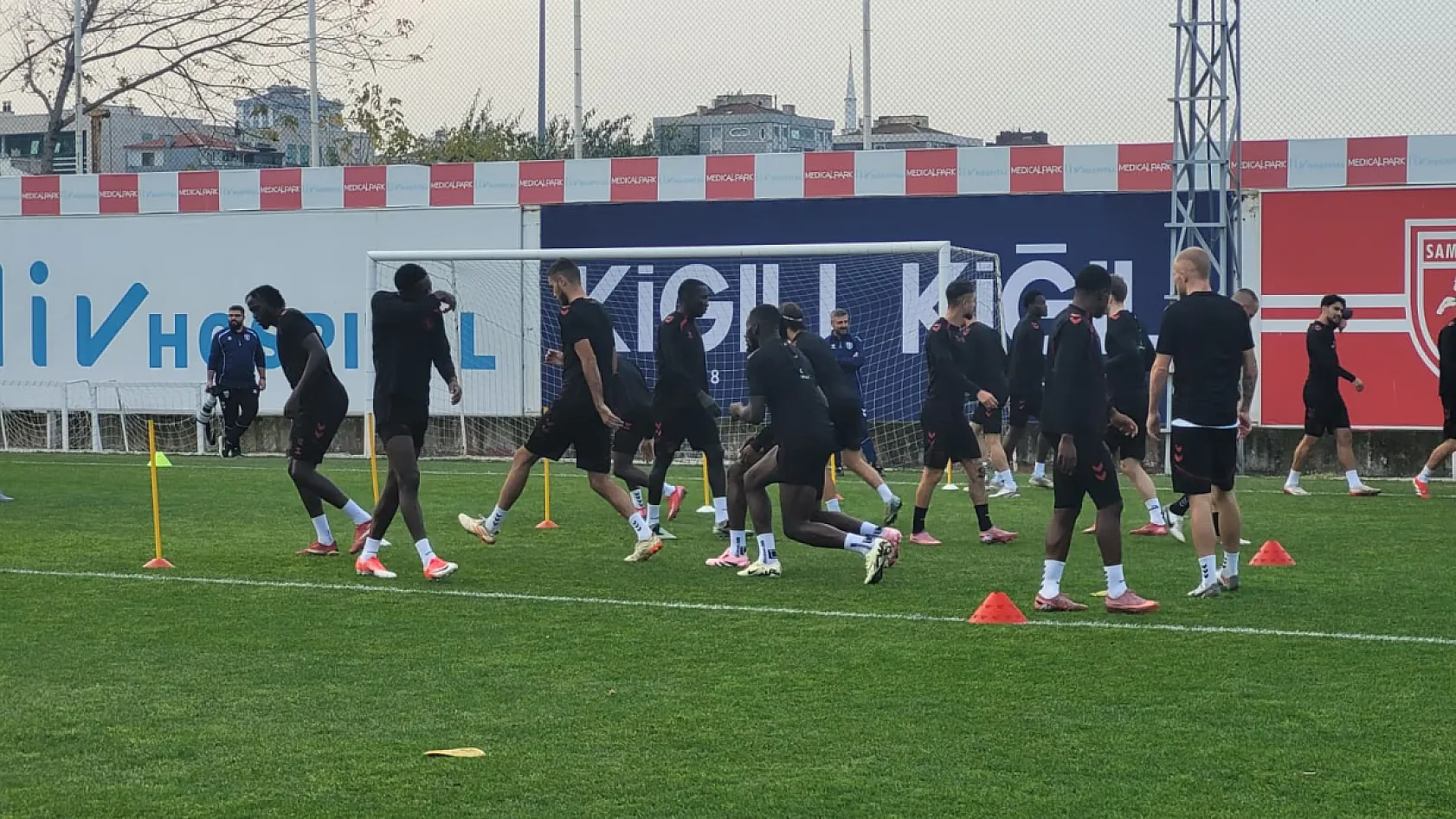 Samsunspor, Breidablik deplasmanı öncesi hazırlıklarını tamamladı