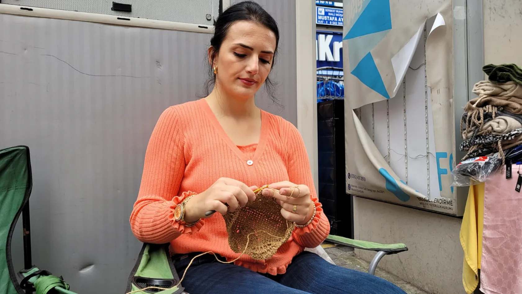 Sosyal medyada gördüğü el işini mesleğe dönüştürdü