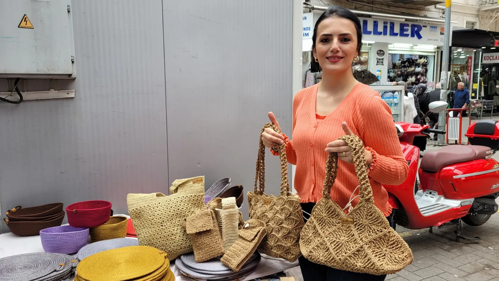 Sosyal medyada gördüğü el işini mesleğe dönüştürdü