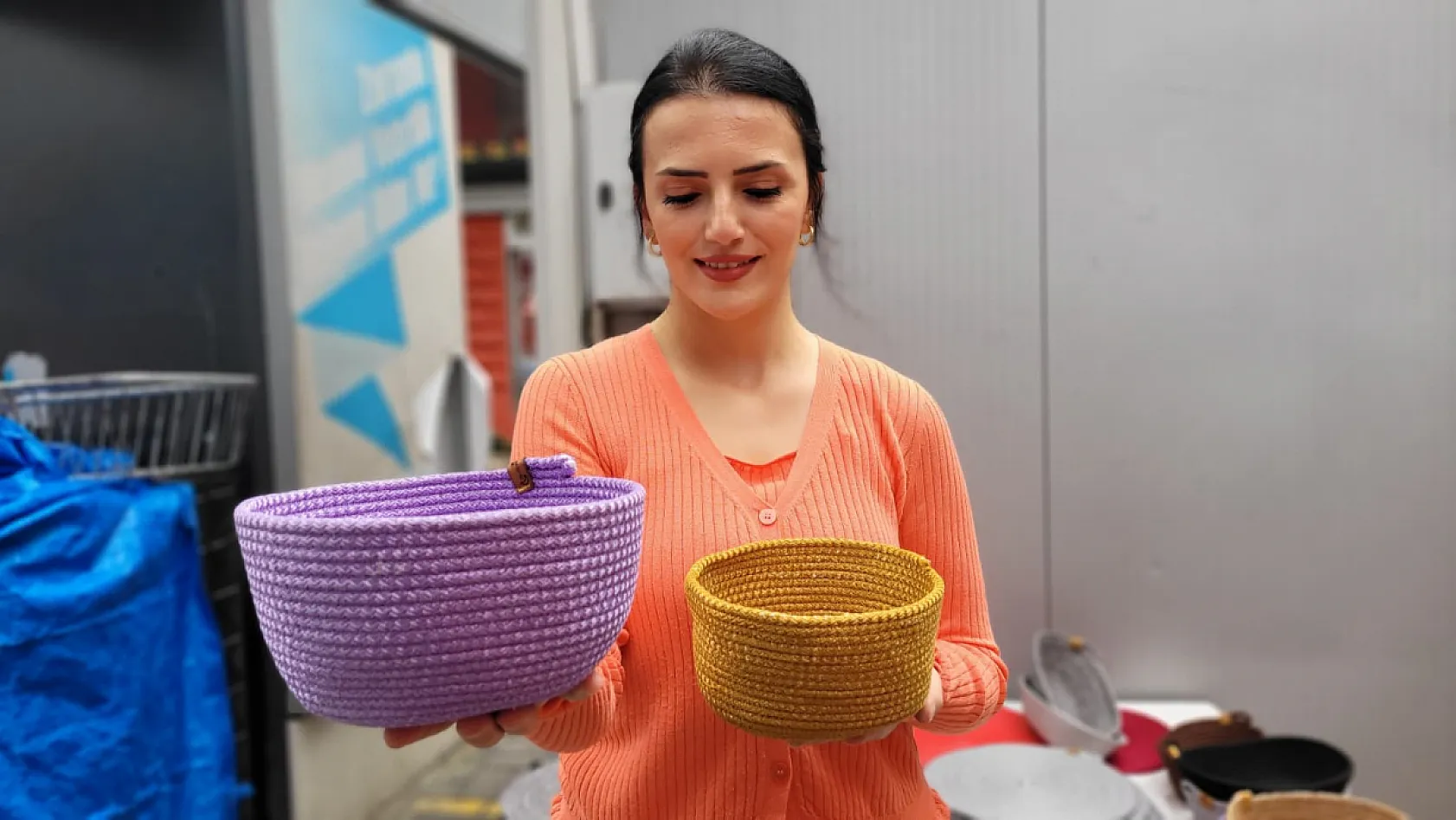 Sosyal medyada gördüğü el işini mesleğe dönüştürdü