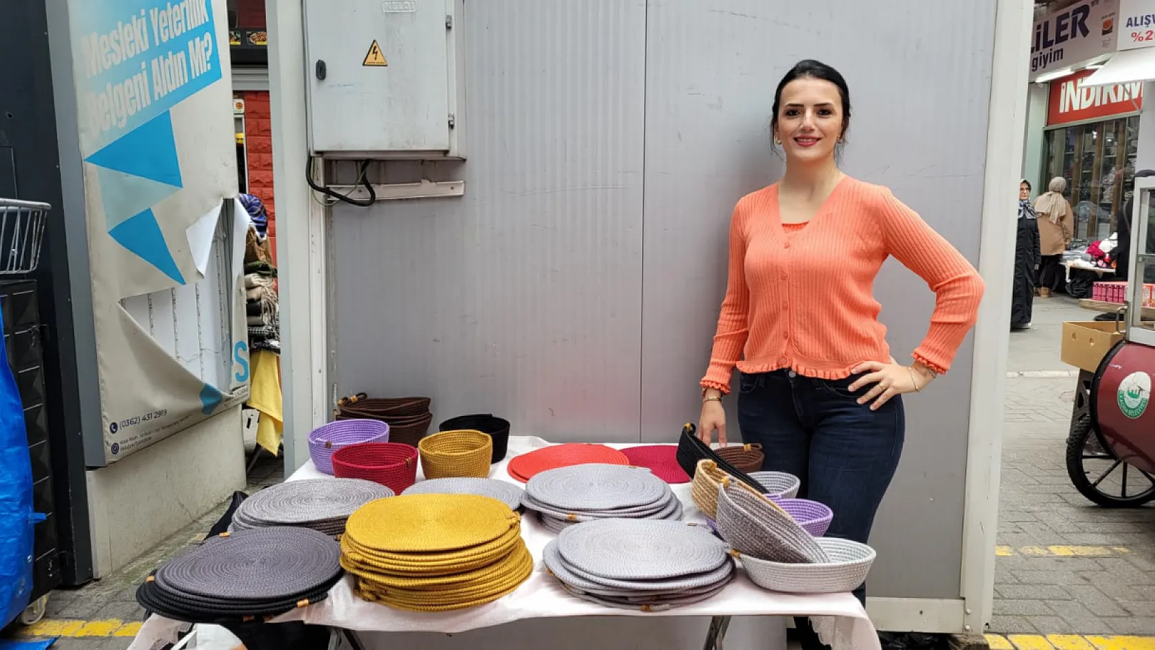 Sosyal medyada gördüğü el işini mesleğe dönüştürdü