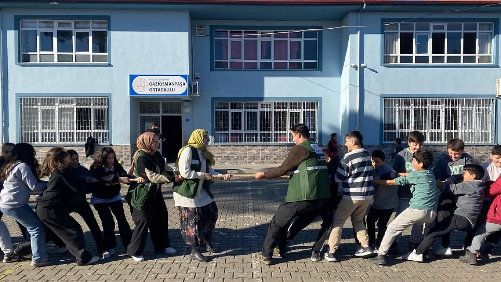 Çarşamba'da teknoloji bağımlılığına karşı farkındalık projesi düzenledi