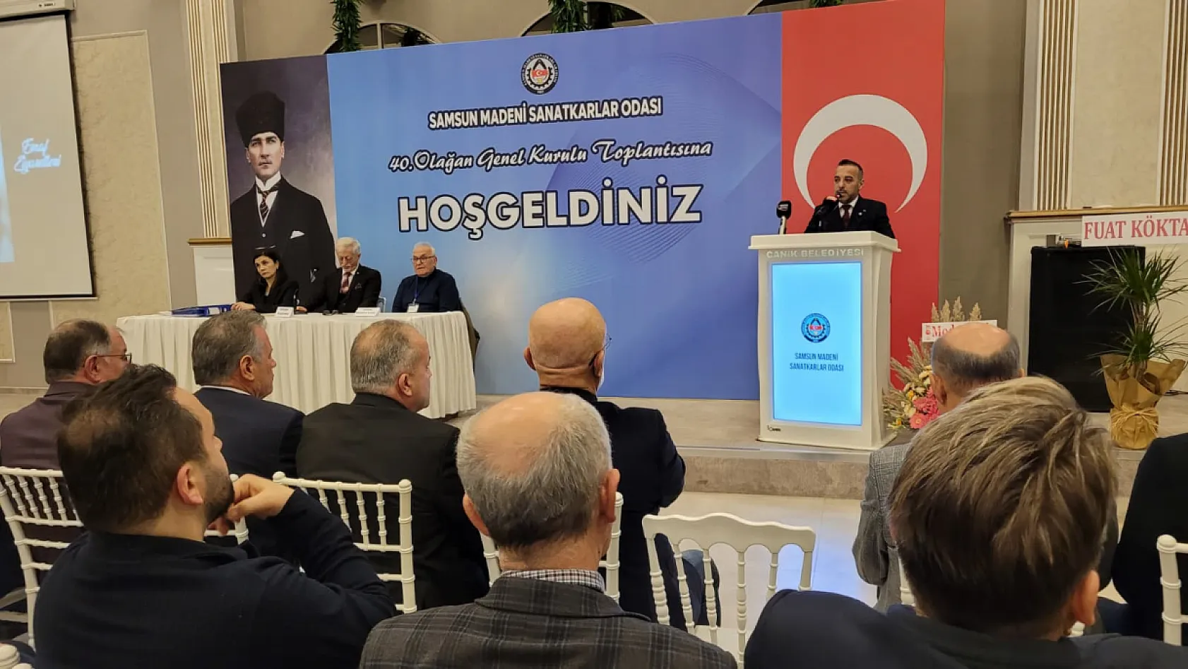 Samsun Madeni Sanatkarlar Odası'nda Genel kurul heyecanı