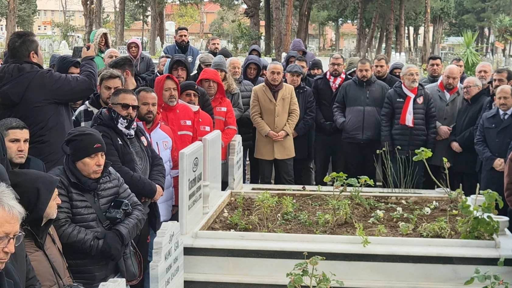 Samsunspor futbol şehitlerini dualarla andı