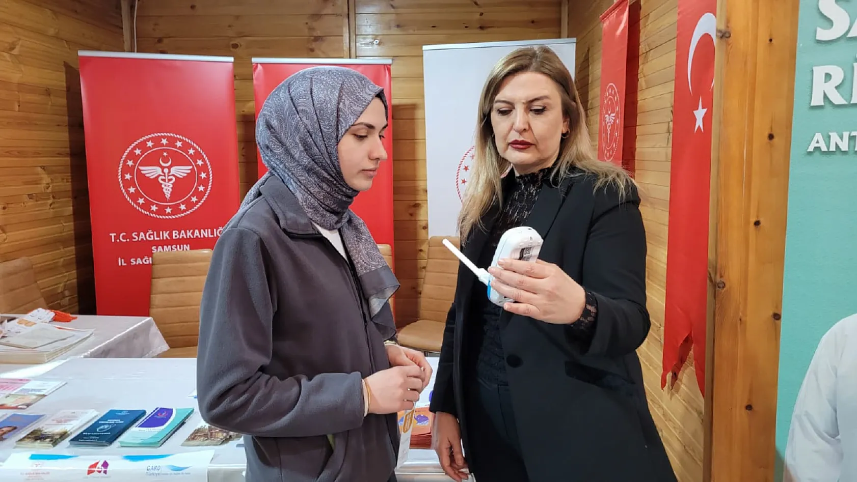 Samsun'da Pulmoner Rehabilitasyon Haftası'nda akciğer sağlığına dikkat çekildi