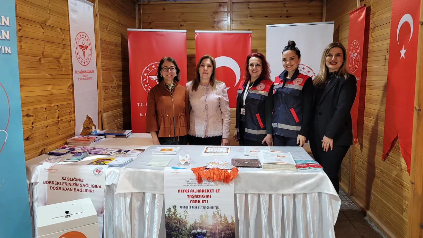 Samsun'da Pulmoner Rehabilitasyon Haftası'nda akciğer sağlığına dikkat çekildi