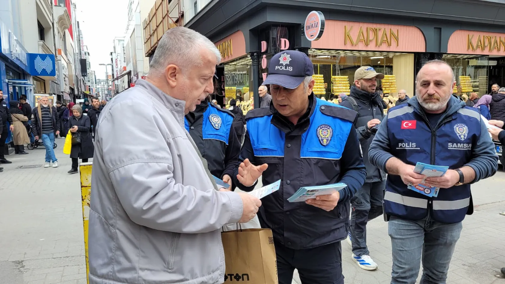 Samsun'da dolandırıcılığa karşı saha seferberliği