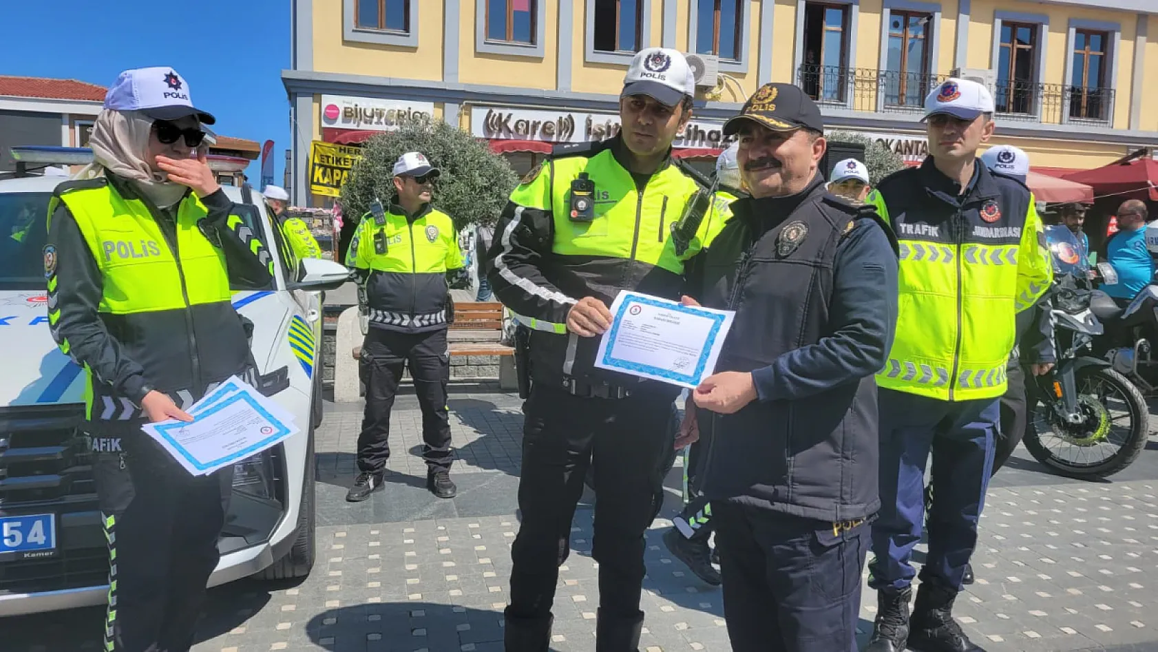 Samsun'da 'Trafik Haftası Etkinliği' yoğun ilgi