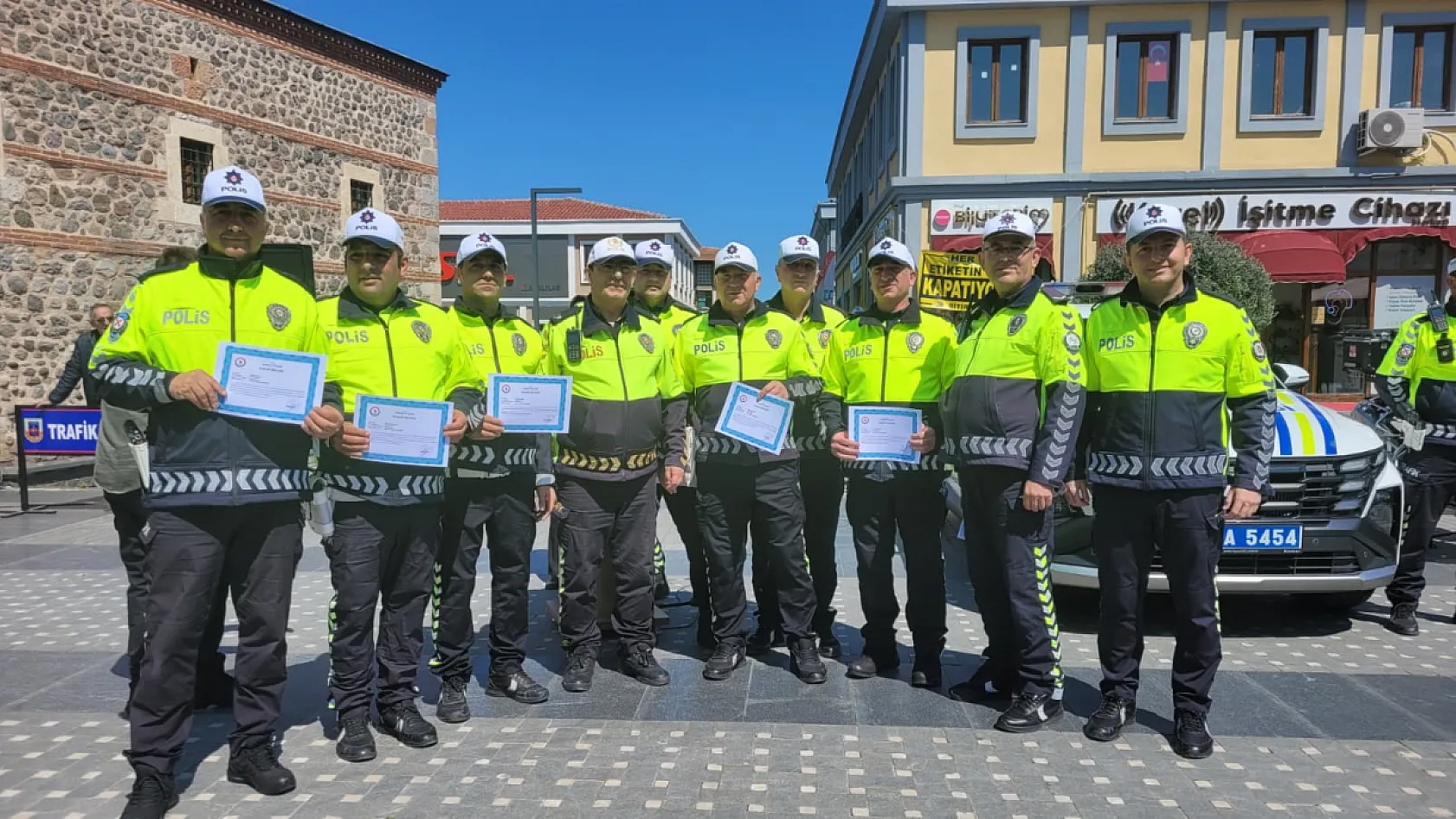 Samsun'da 'Trafik Haftası Etkinliği' yoğun ilgi