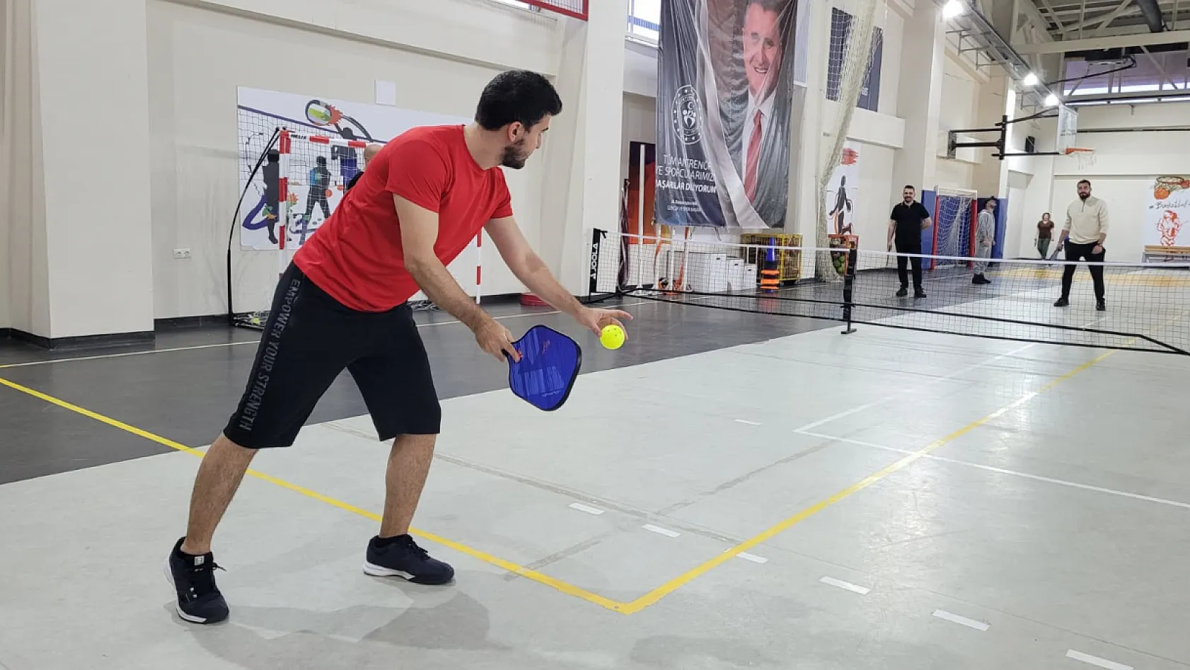 Samsun'da dezenformasyona karşı pickleball etkinliği düzenlendi